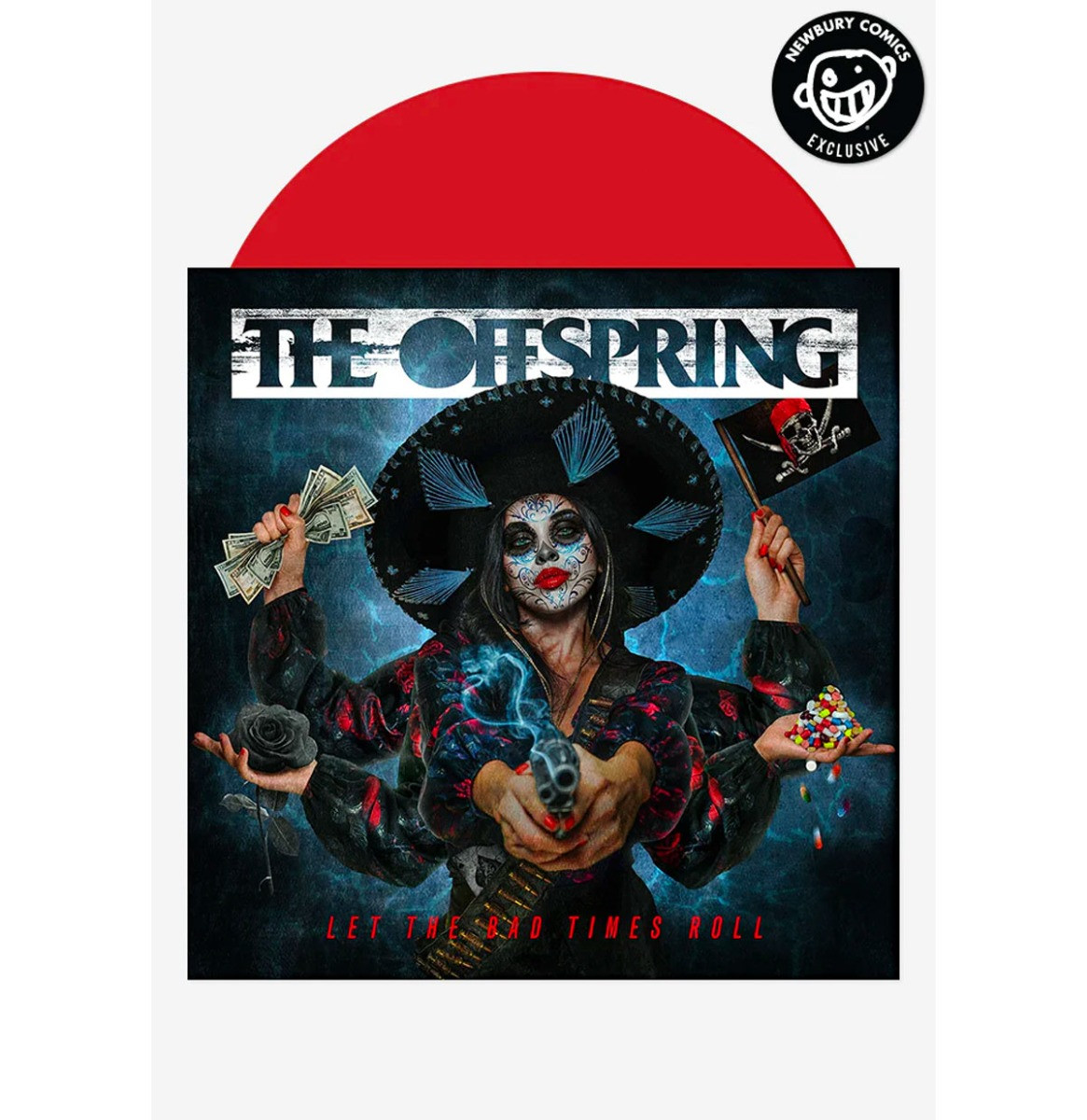 The Offspring - Let The Bad Times Roll (Ruby Rood Vinyl) (Newbury Comics Exclusive) LP