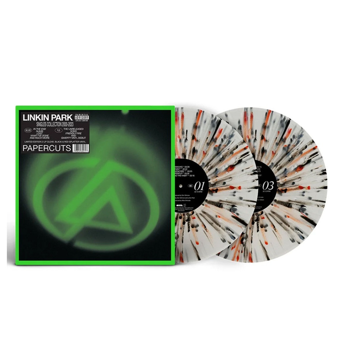 Linkin Park - Papercuts - Singles Collection 2000-2023 (Coloured) 2LP
