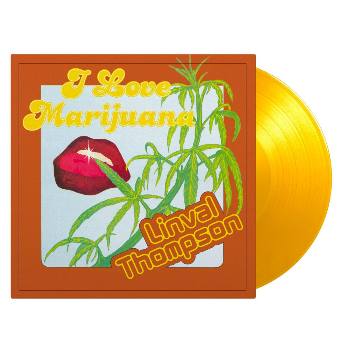 Linval Thompson - I Love Marijuana (Gekleurd Vinyl) LP