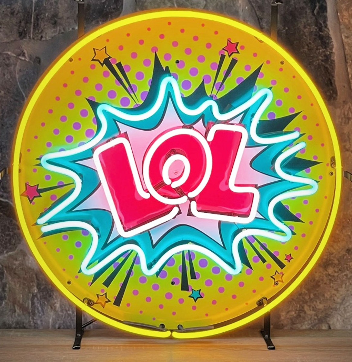 Lol! Pop-art Neon Verlichting 60 cm