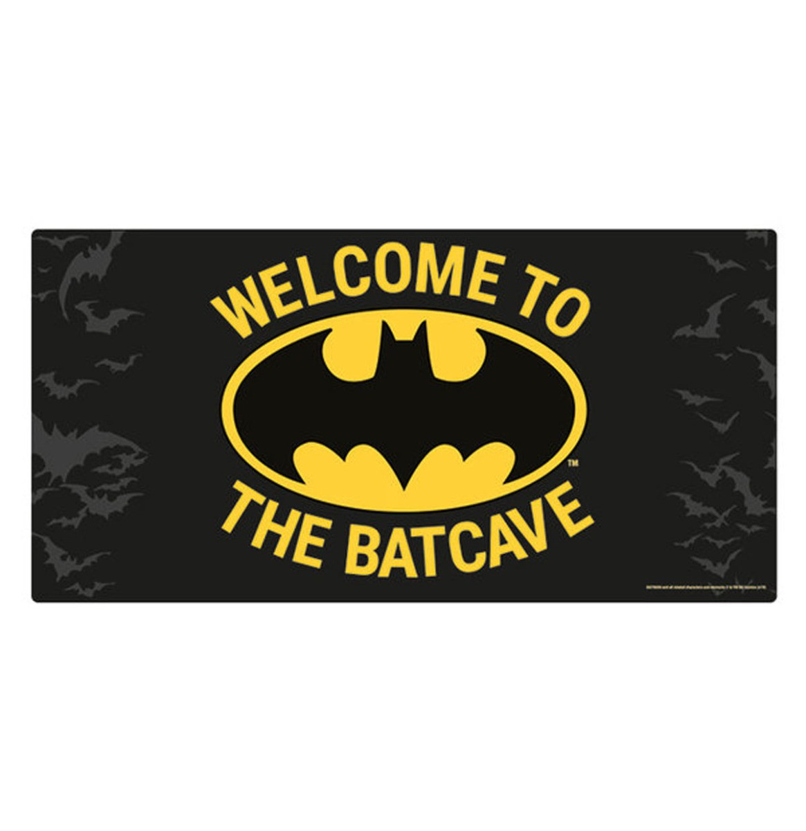 Batman: Welcome To The Batcave Metalen Bord