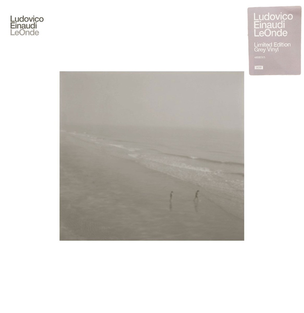 Ludovico Einaudi - Le Onde (Grijs Vinyl) 2LP