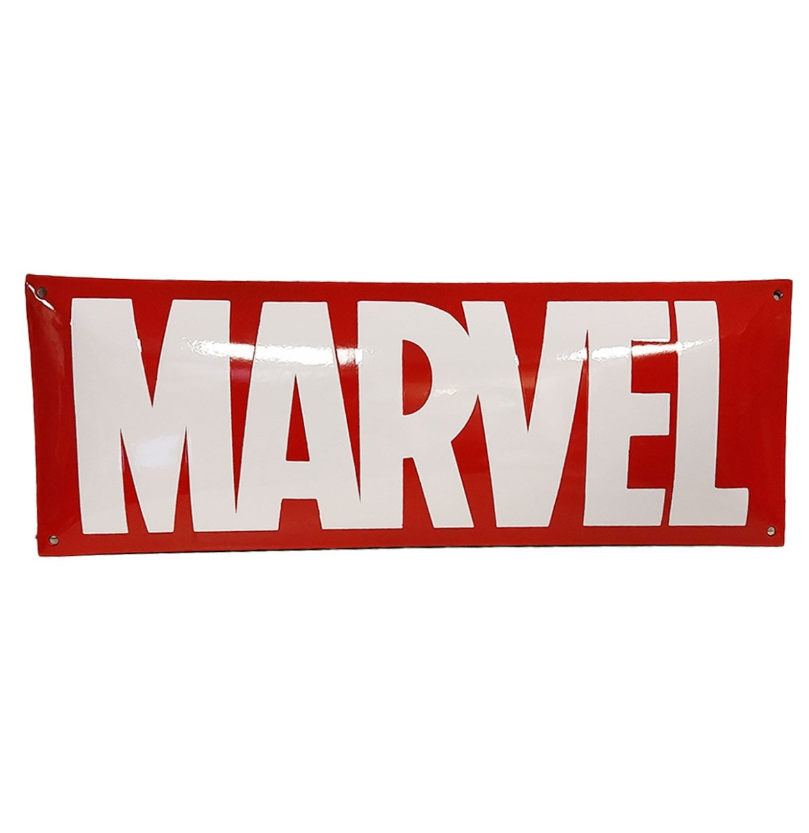 Marvel Logo Emaille Bord - 53 x 19cm