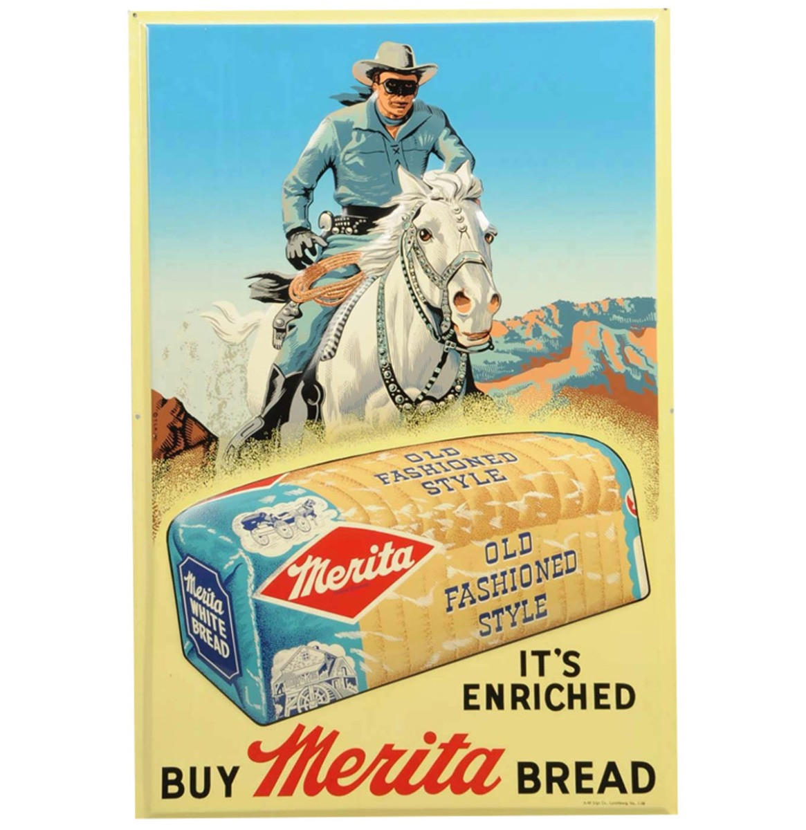 Buy Merita Bread Emaille Bord - 41 x 26 cm