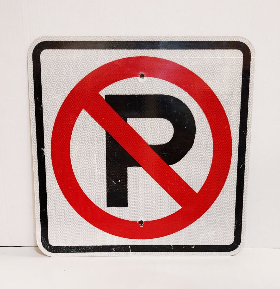 No Parking Verkeersbord - Origineel 46 x 46 cm