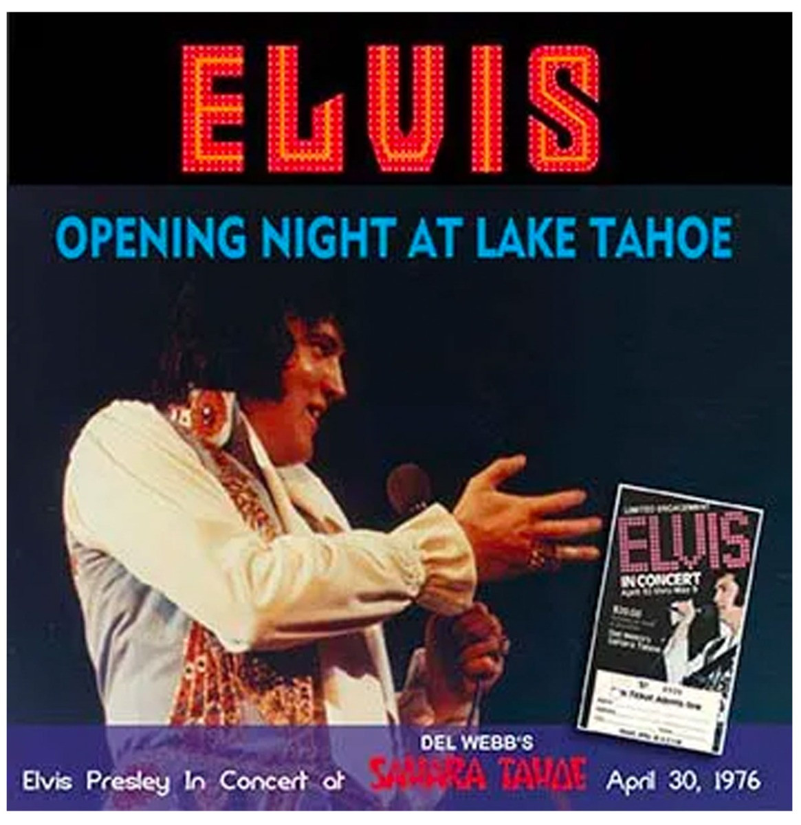 Elvis Presley - Opening Night At Lake Tahoe April 30, 1976 CD