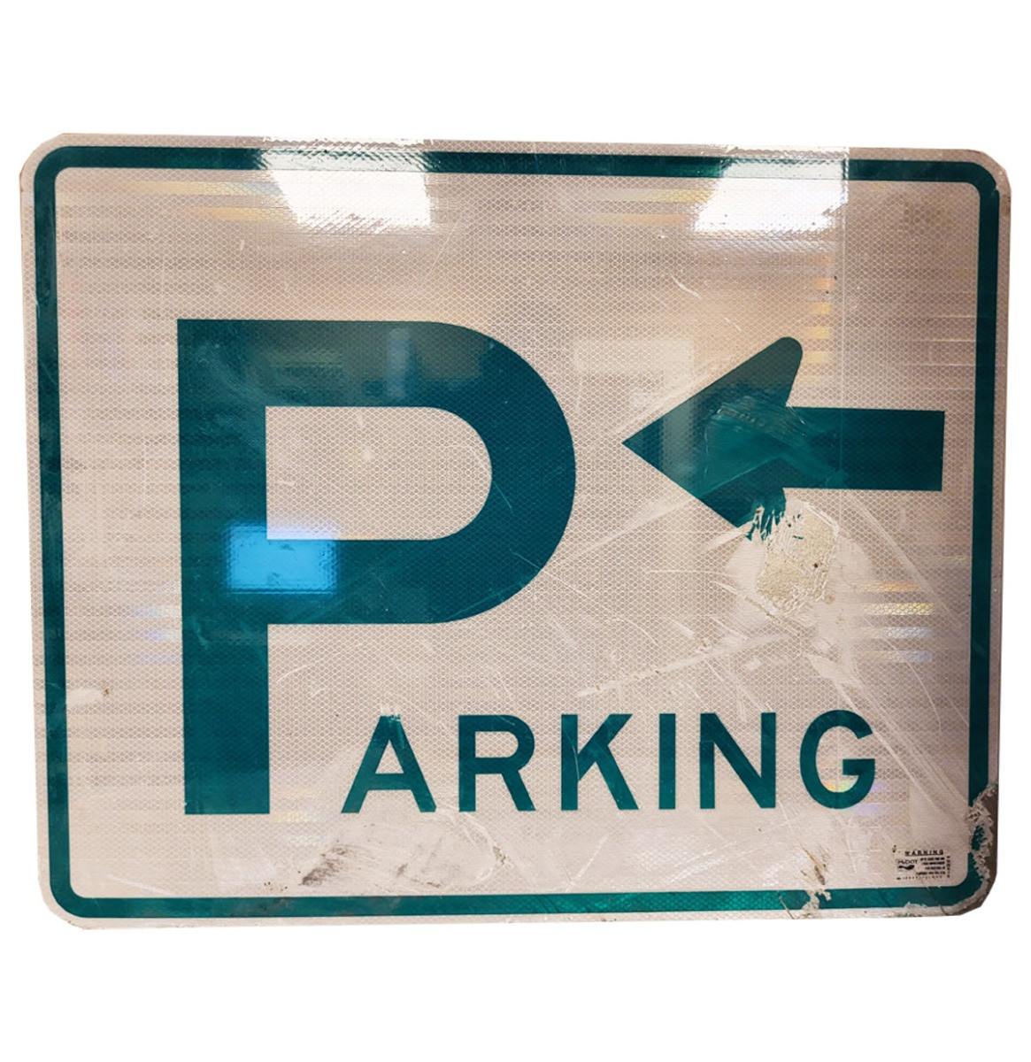 Parking Metalen Straatbord - Origineel - 76 x 62 cm