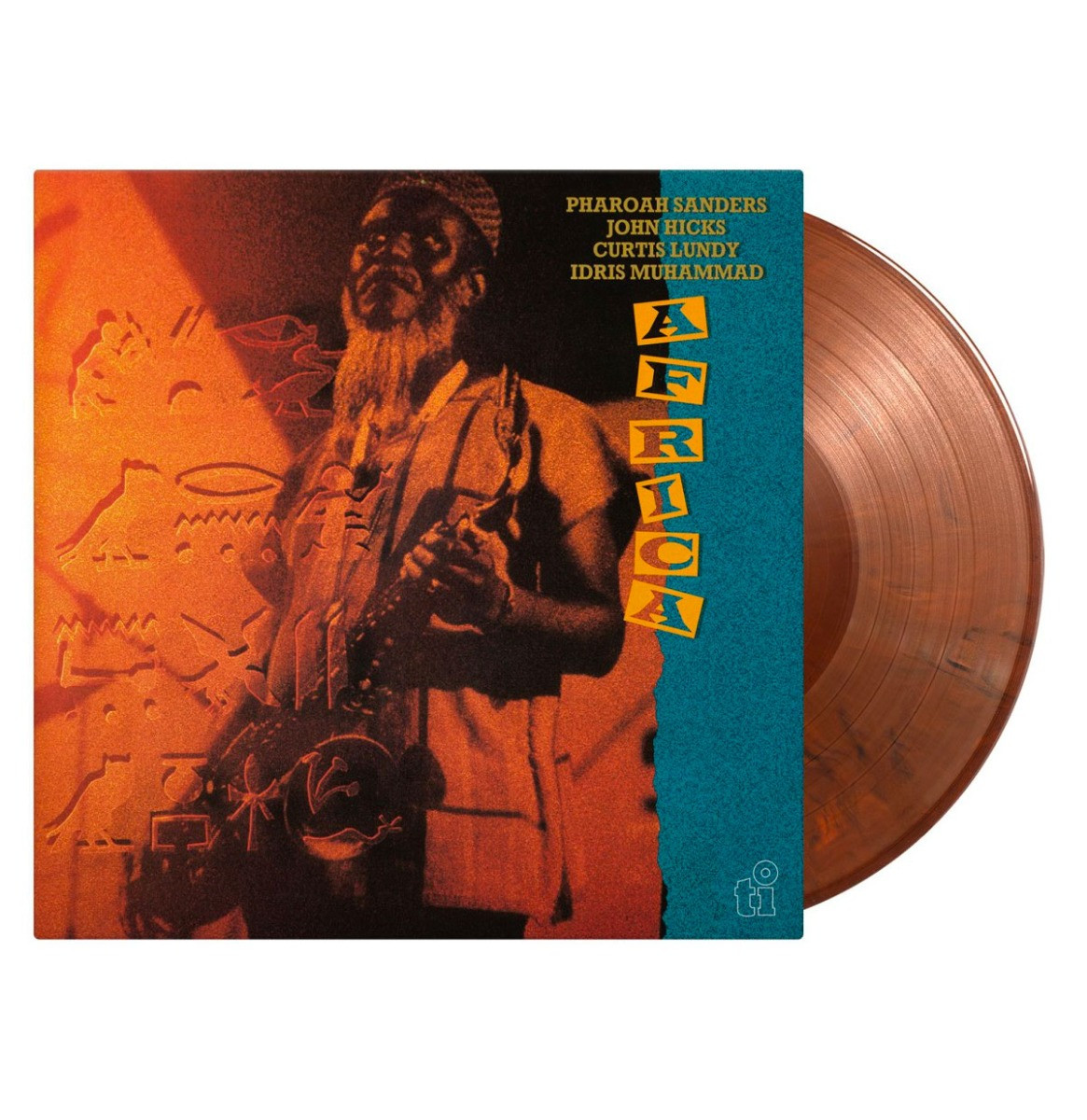 Pharoah Sanders, John Hicks, Curtis Lundy & Idris Muhammad - Africa (Gekleurd Vinyl) 2LP