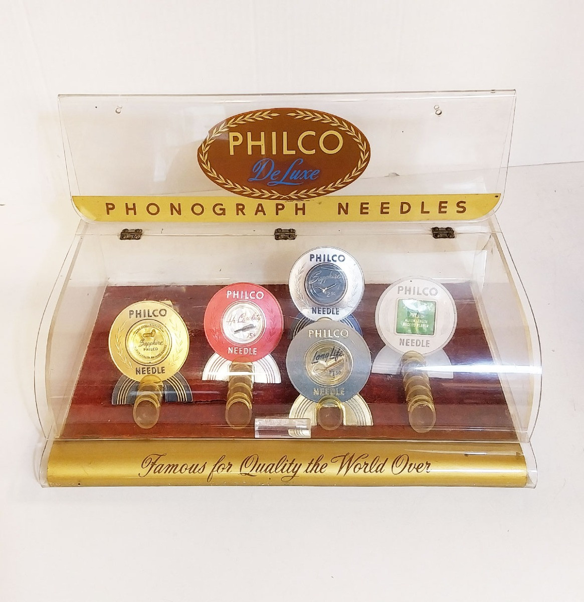 Philco Phonograph Needle Display