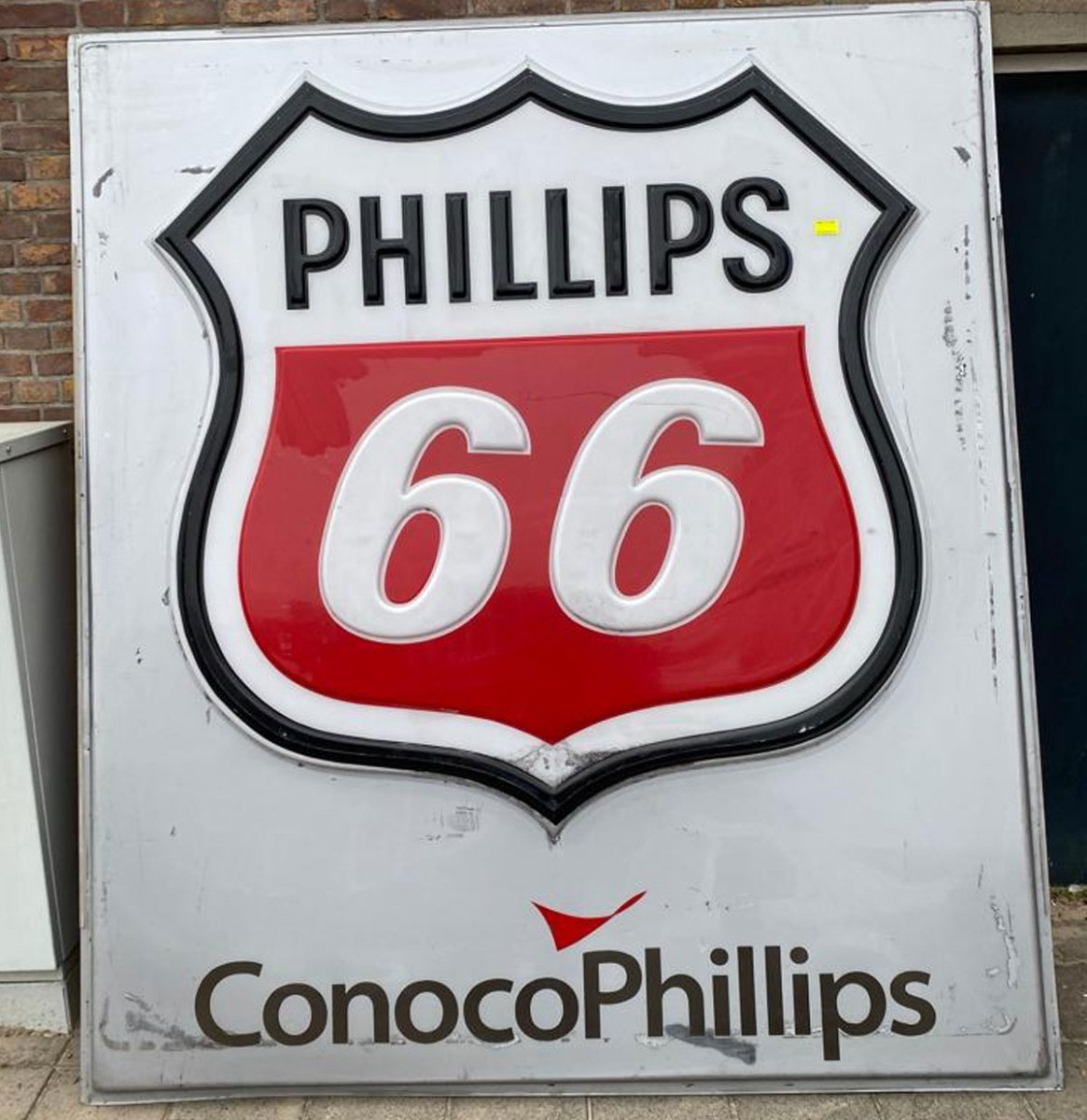 Phillips 66 ConocoPhillips Originele Lichtbakplaat Face 250 x 210 cm