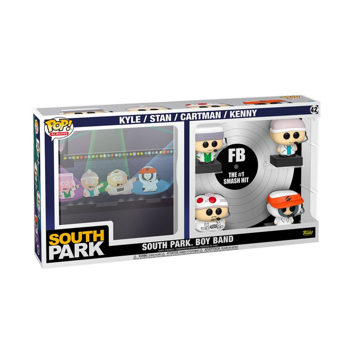 Funko Pop! Albums Deluxe: South Park - Boyband 4-Pack