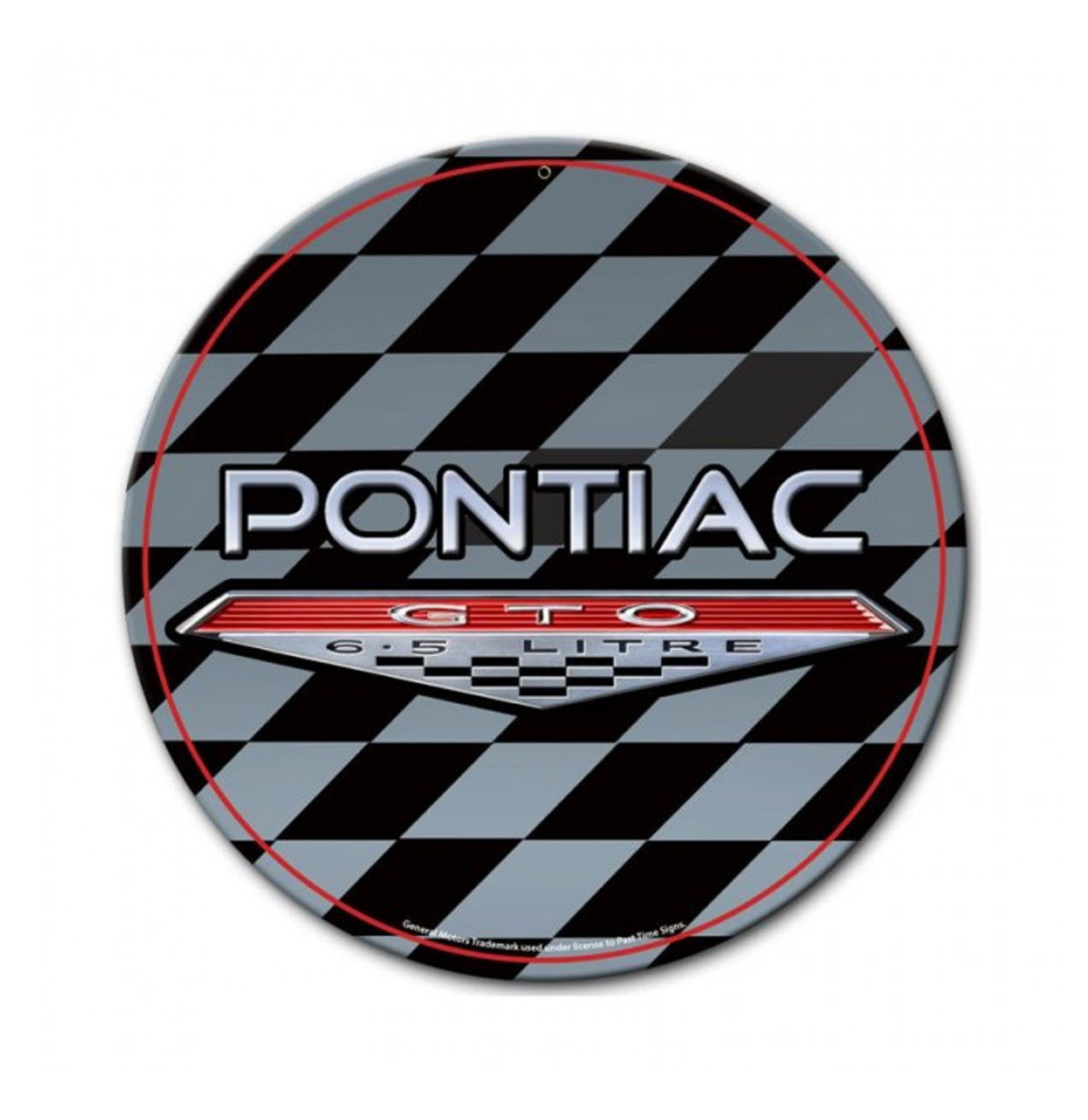 Pontiac GTO Zwaar Metalen Bord