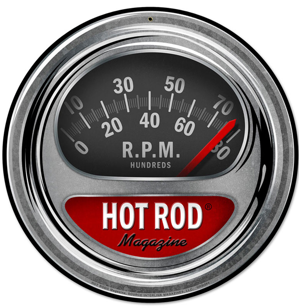 Hot Rod Tag Zwaar Metalen Bord
