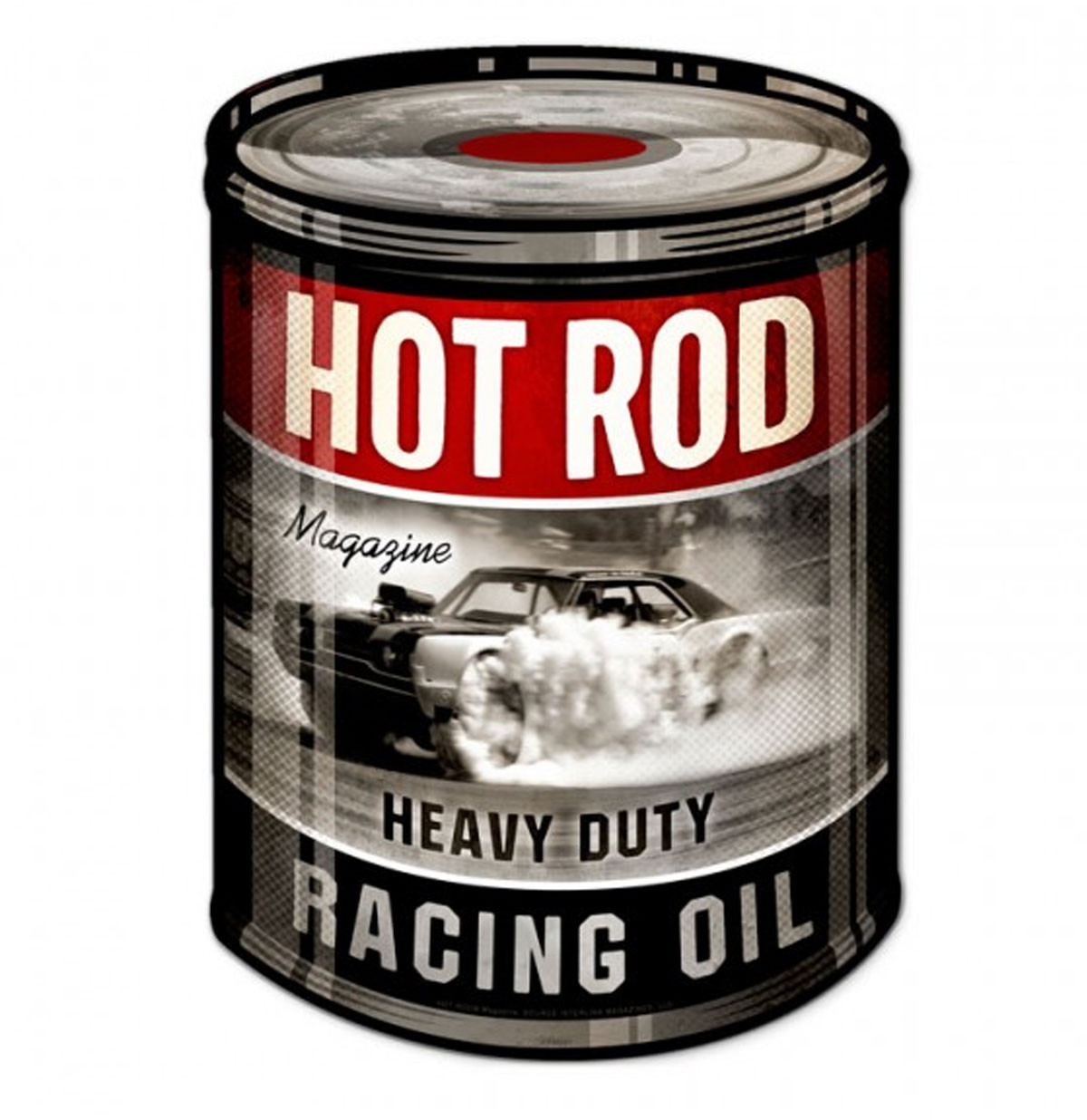 Hot Rod Heavy Duty Racing Oil Zwaar Metalen Bord