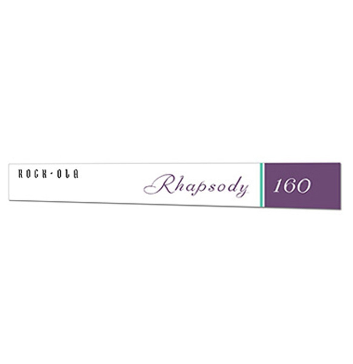 Rock-Ola 404 Rhapsody 160 Onderste Ruit Sticker