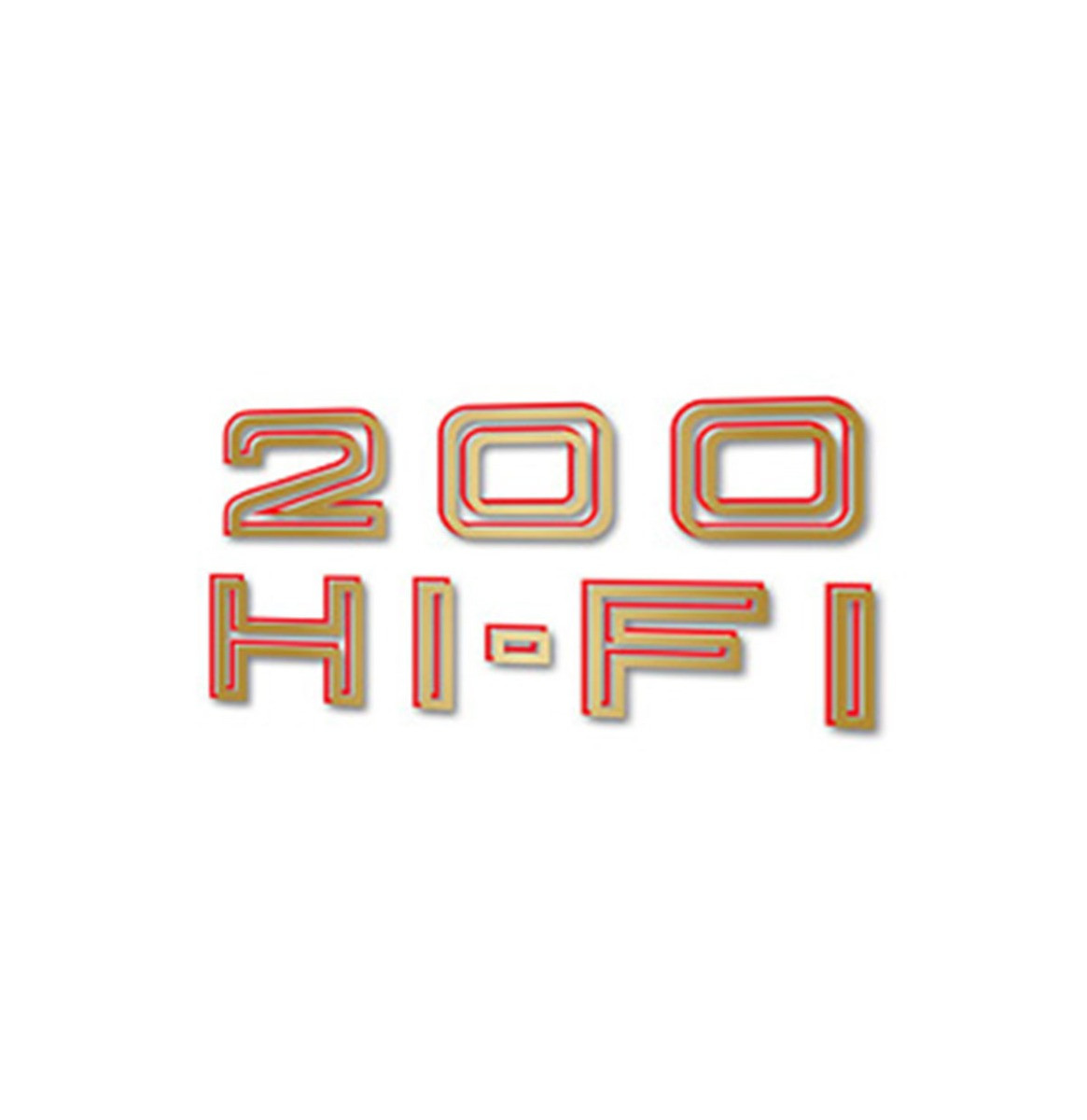 Rock-Ola 1465 200 Hi-Fi Ruit Sticker