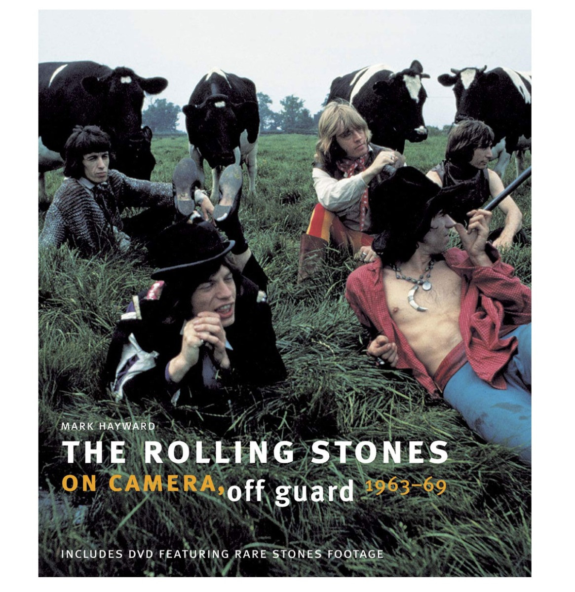 The Rolling Stones - On Camera, Off Guard 1963 -1969 Hardcover Boek - GESIGNEERD door auteur