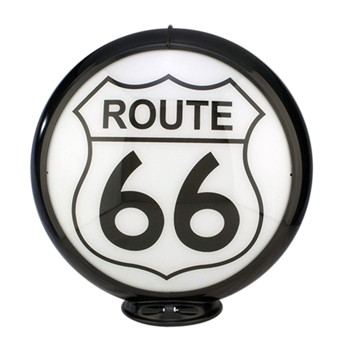 Route 66 Logo Benzinepomp Bol - PVC Lenzen
