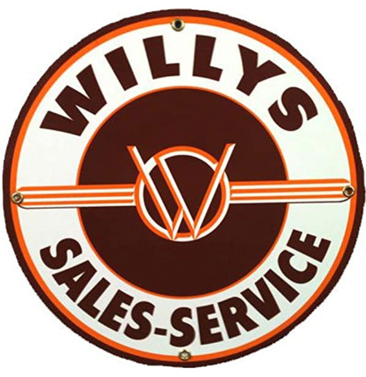 Willy&apos;s Sales-Service Metalen Bord 60 cm