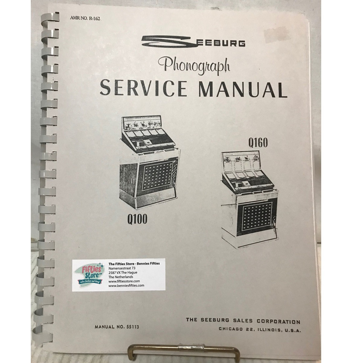 Service Manual - Seeburg Jukebox Model Q100 & Q160