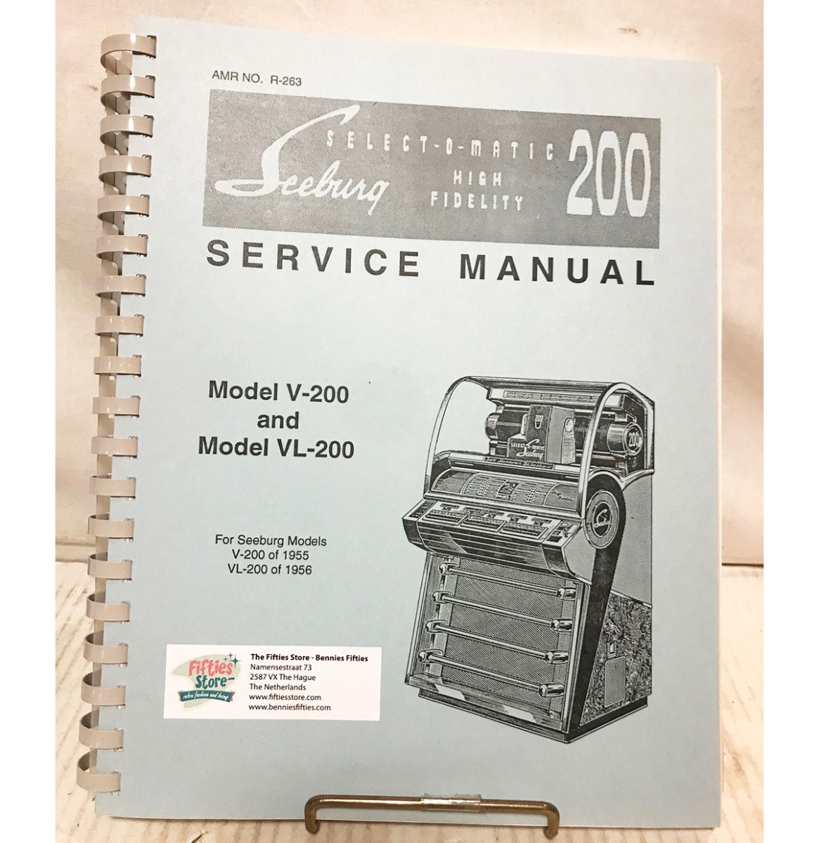 Service Manual - Seeburg Jukebox Model V-200 & VL-200