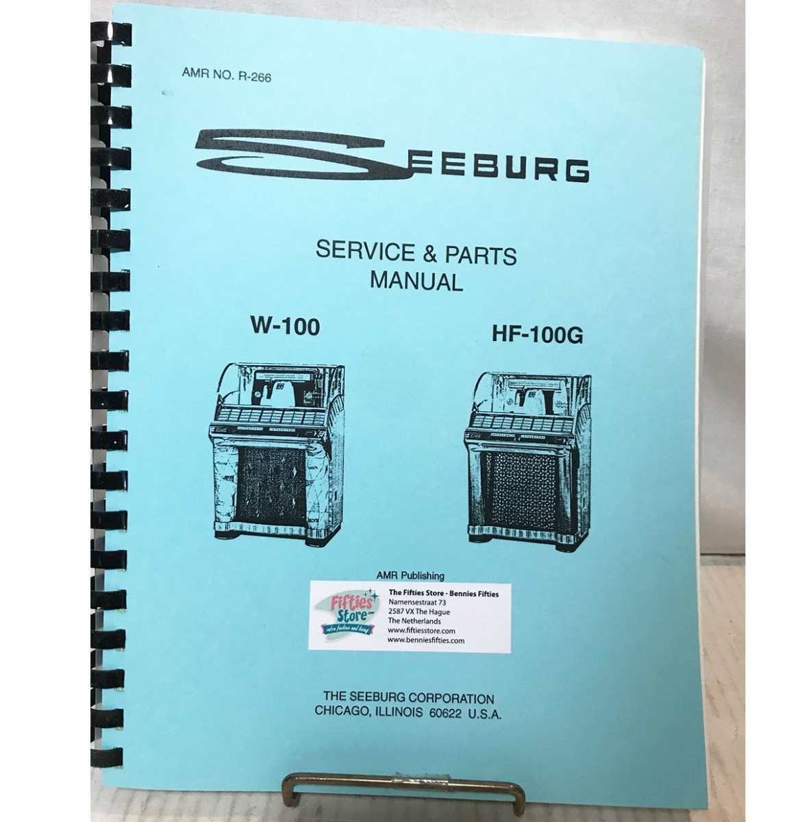 Service Manual - Seeburg Jukebox Model W-100 & HF-100G