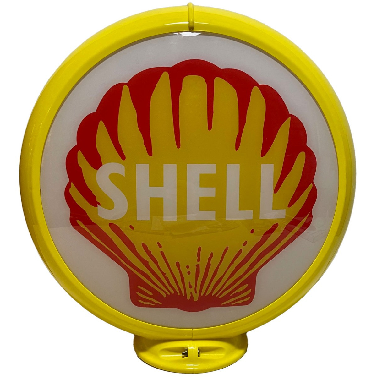 Shell Logo (Early) Benzine Pomp Bol - Kunststof Lenzen