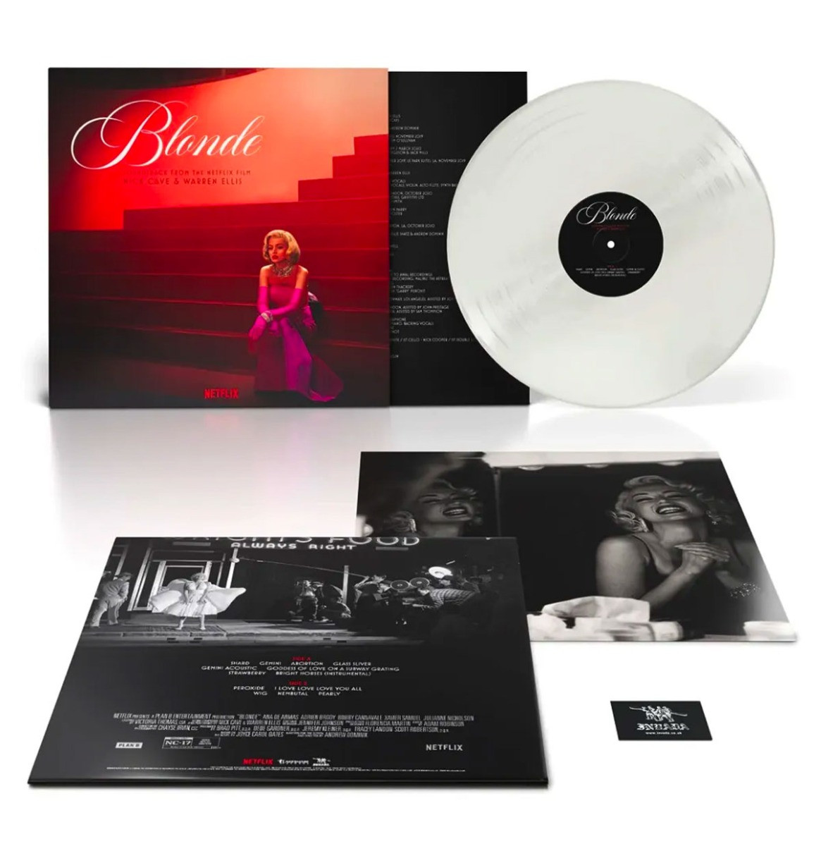 Soundtrack (Nick Cave & Warren Ellis) - Blonde (Wit Vinyl) LP