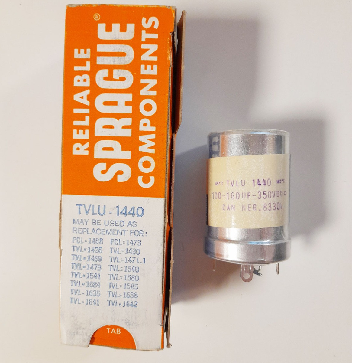 Sprague TVLU-1440 Electrolytische Condensator - NOS