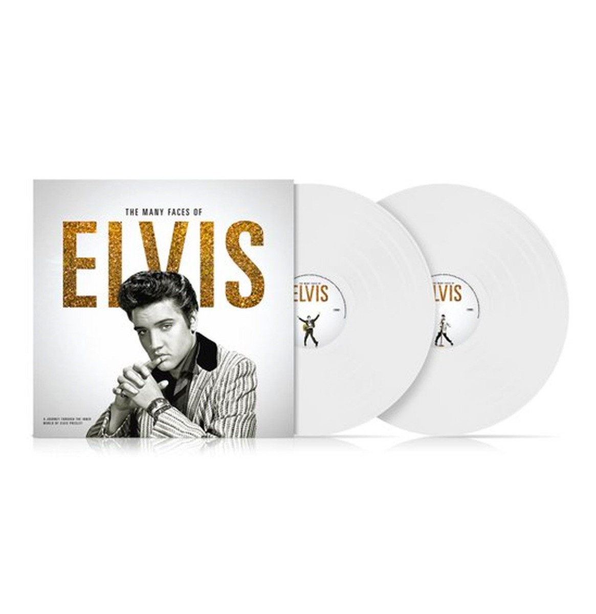 Various Artists - The Many Faces Of Elvis Presley (Gekleurd Vinyl) 2LP