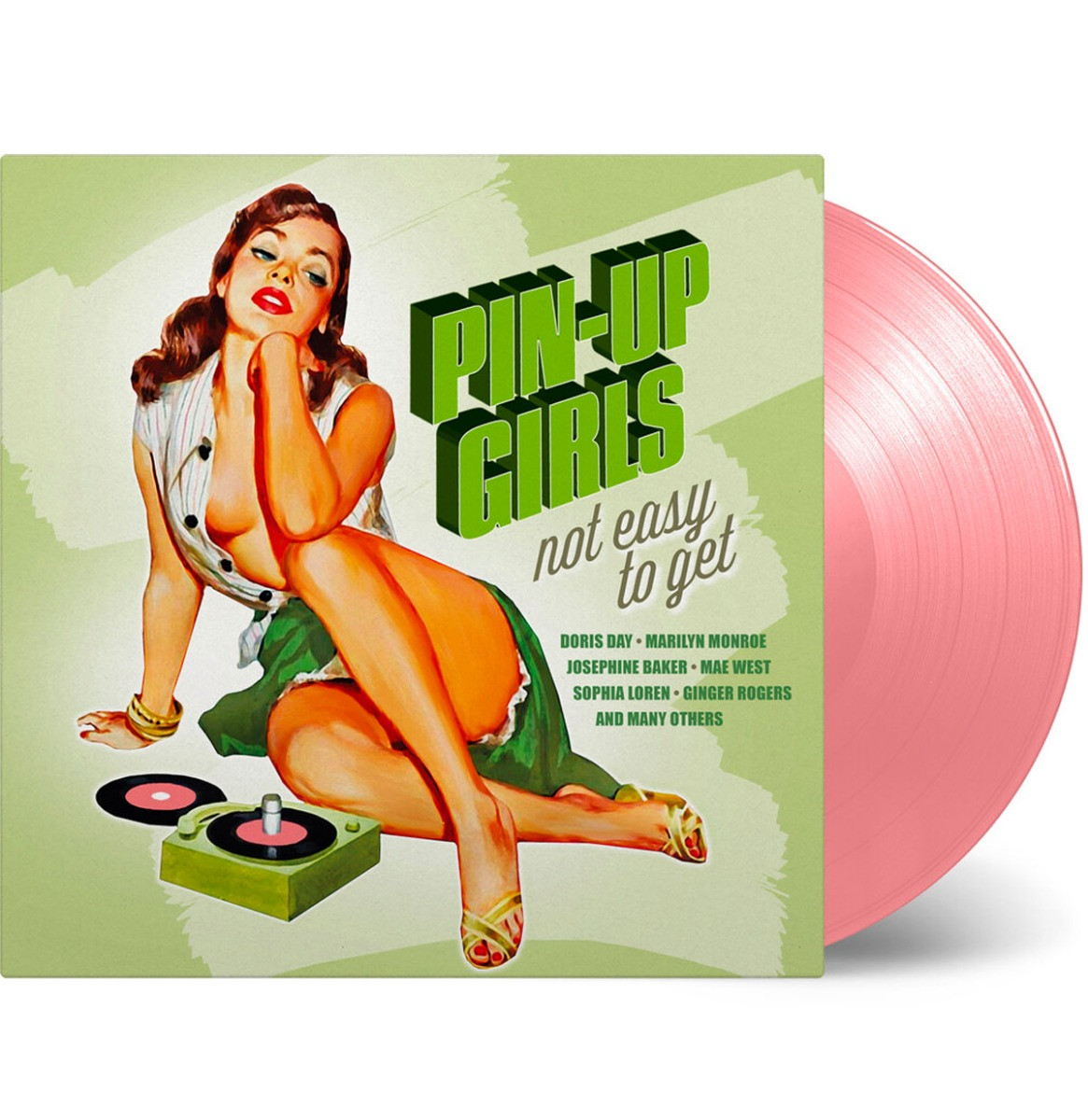 Various Artists - Pin-Up Girls Not Easy To Get (Gekleurd Vinyl) (Record Store Day 2021) LP