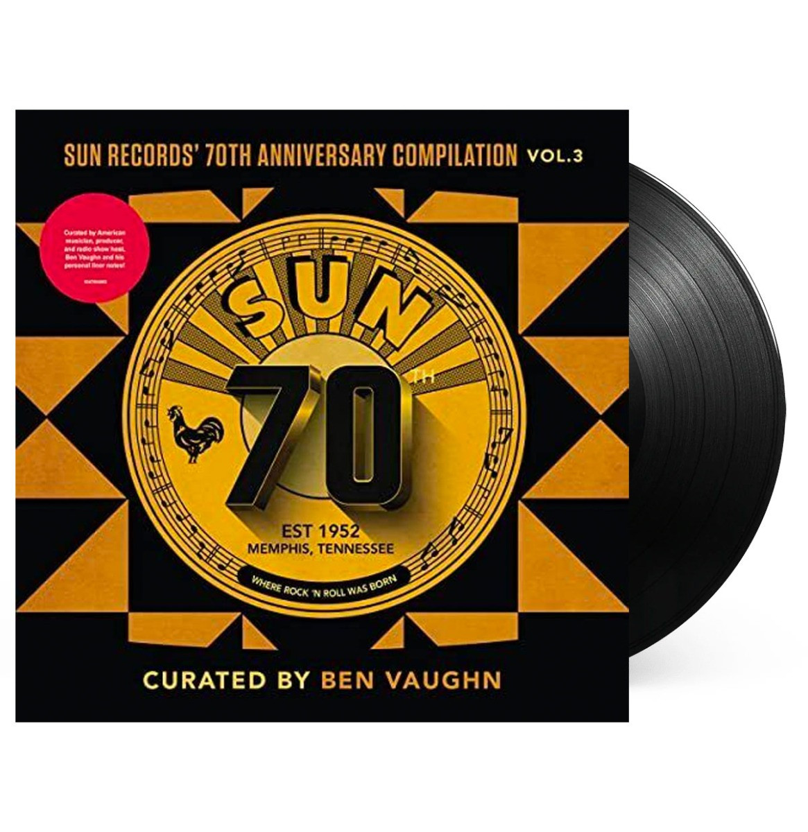 Various Artists - Sun Records&apos; 70th Anniversary Compilation Vol. 3 LP