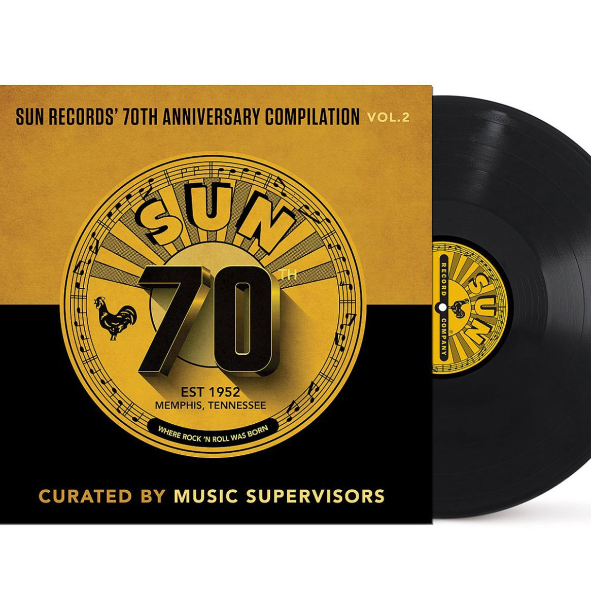 Various Artists - Sun Records&apos; 70th Anniversary Compilation Vol. 2 LP