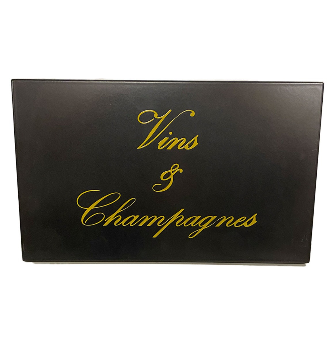 Vins & Champagnes Emaille Bord - 50 x 30cm