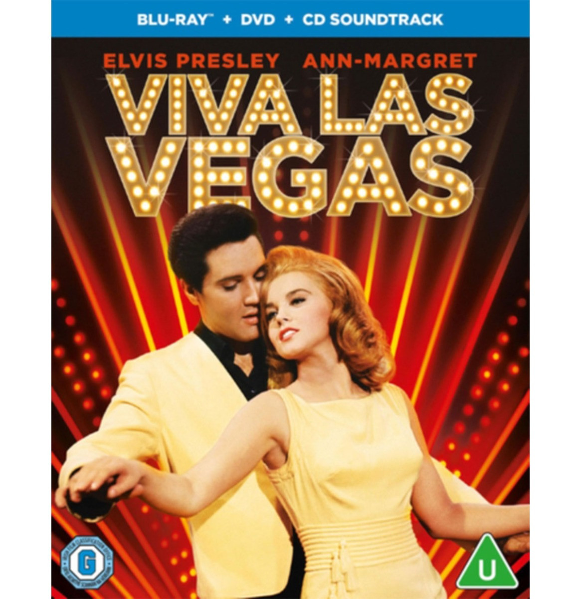 Elvis Presley in Viva Las Vegas (Blu-Ray + DVD + CD Soundtrack)