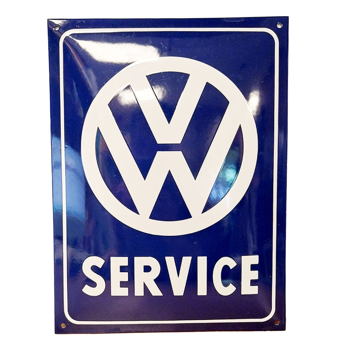 VW Service Emaille Bord - 40 x 30cm