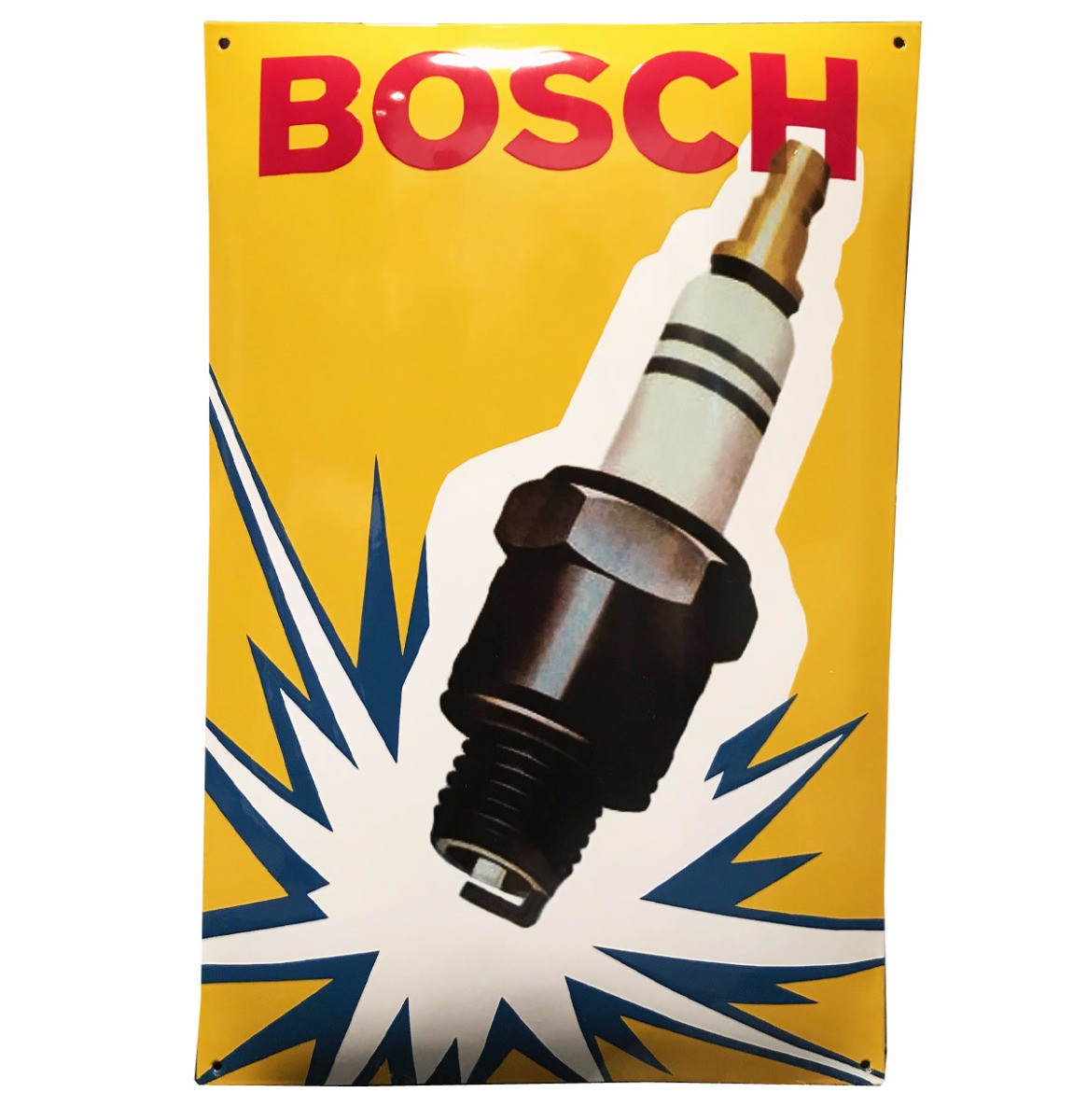 Bosch Spark Plug Bougies Emaille Bord 60 x 40 cm
