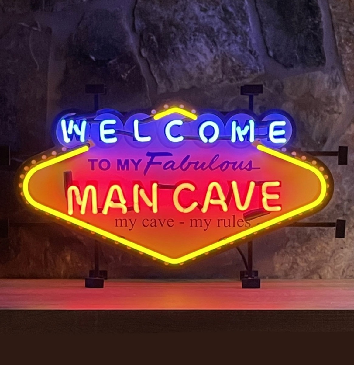 Welcome to my Fabulous Man Cave Neon 71 x 41 cm