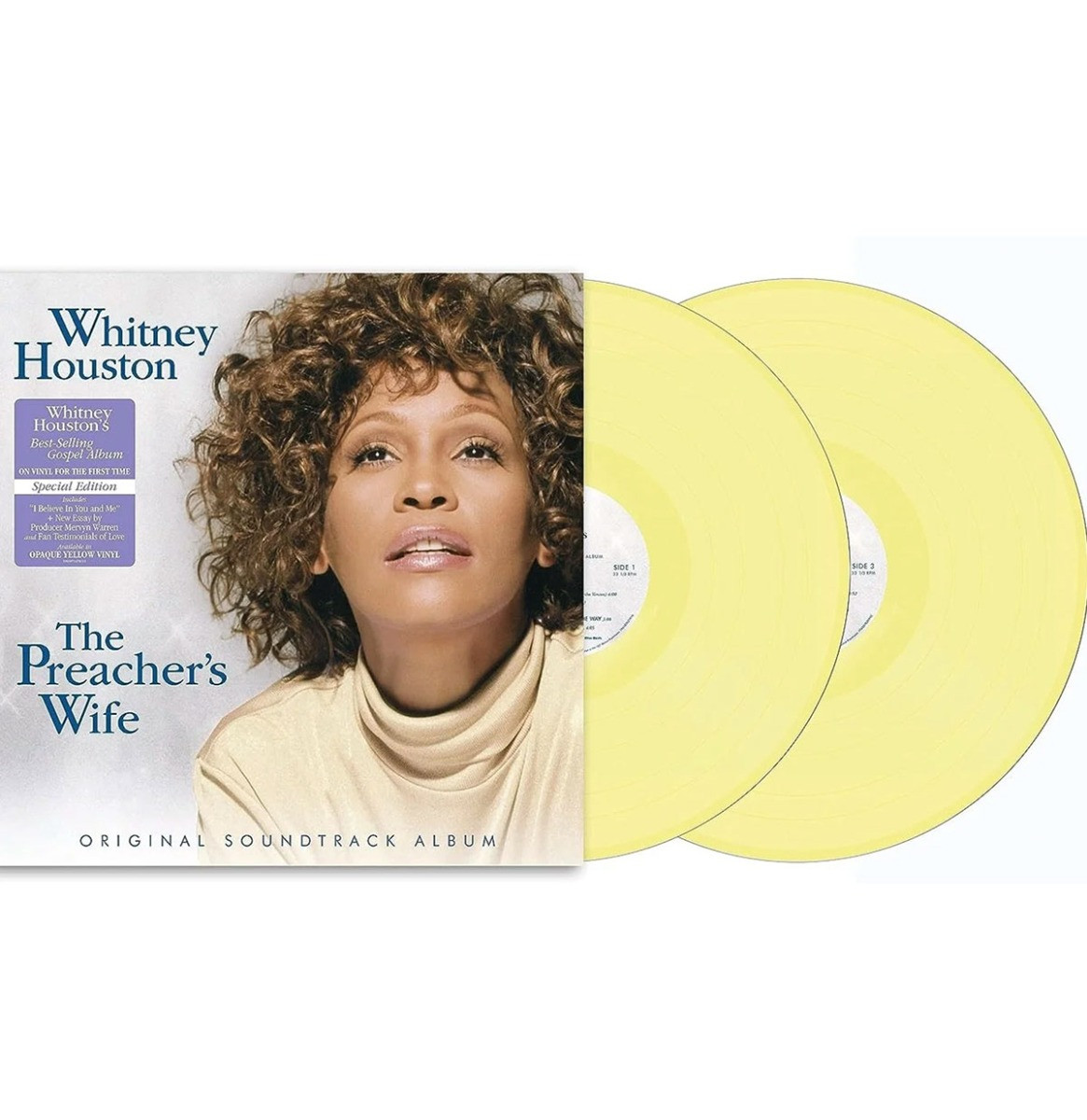 Whitney Houston - The Preacher&apos;s Wife (Original Soundtrack Album) (Gekleurd Vinyl) 2LP