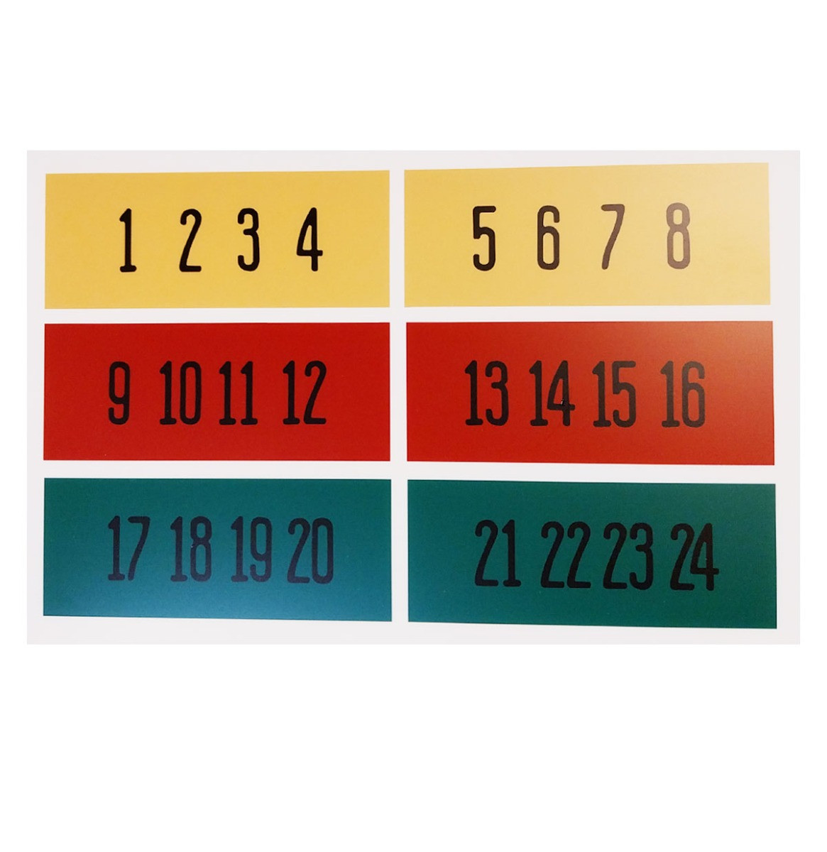 Wurlitzer 1100 Selectie Nummers Strips