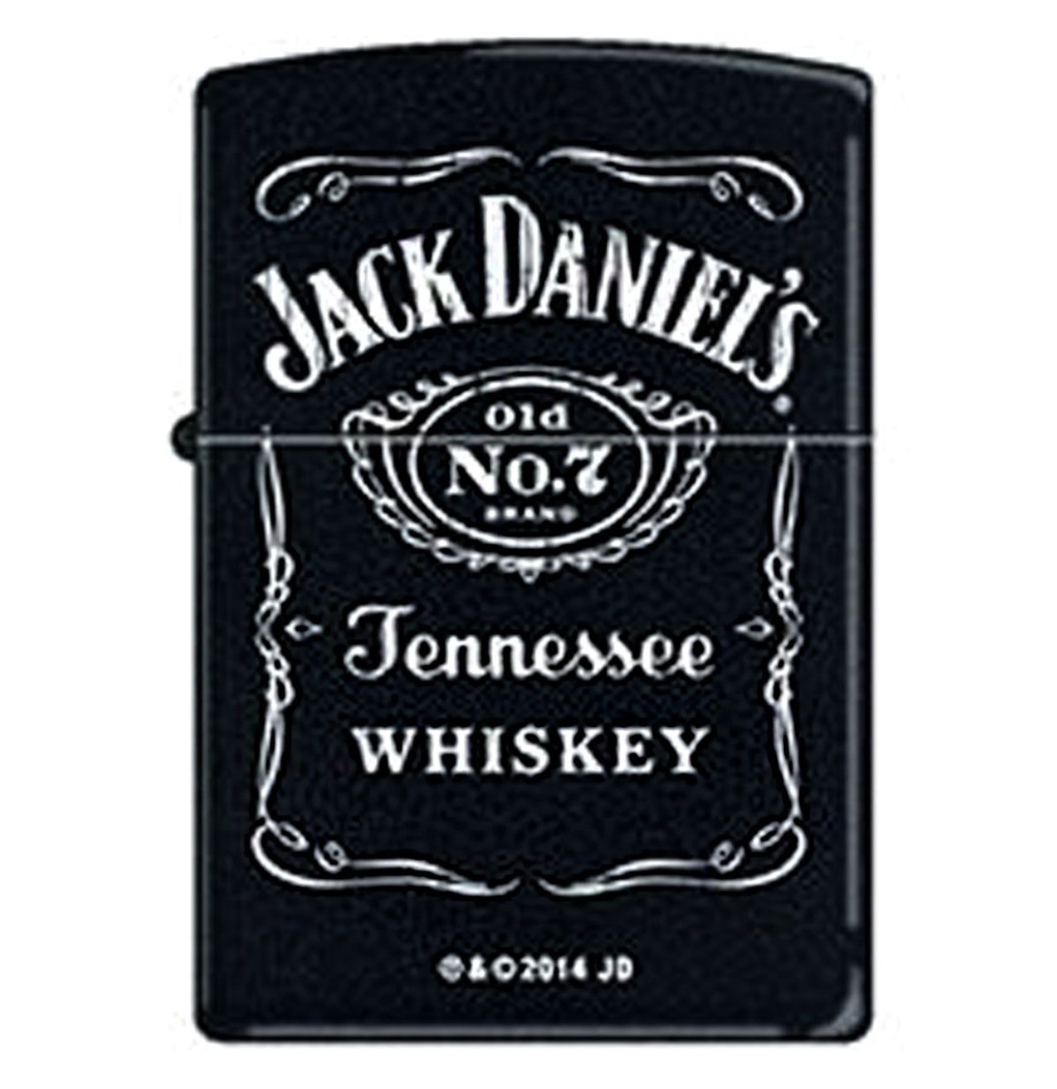 Zippo Aansteker Jack Daniel&apos;s All Black