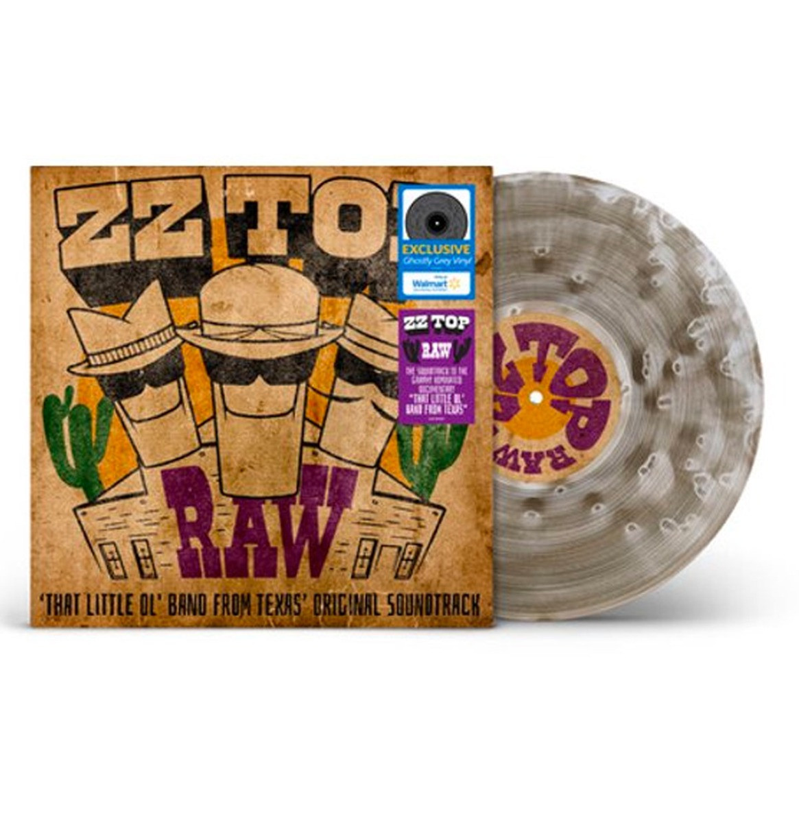 ZZ Top - RAW (Gekleurd Vinyl) (Walmart Exclusive) LP