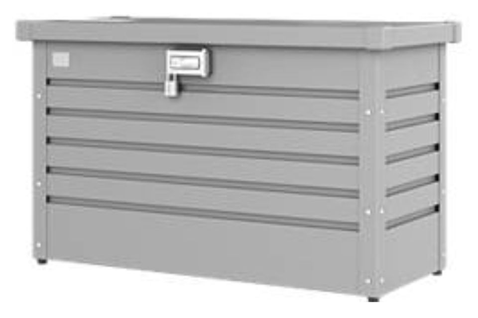 Biohort | Pakkettenbox 100 | Zilver-Metallic