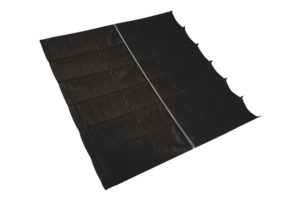 Nesling | Coolfit Harmonica Schaduwdoek 290 x 500 cm | Zwart