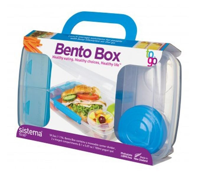Sistema TO GO - Bento Box - 1.760 ml Blauw