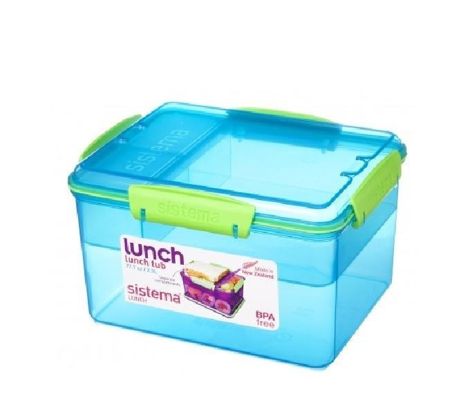 Sistema Lunch - Lunch Tub - 2.300 ml Blauw/Groen