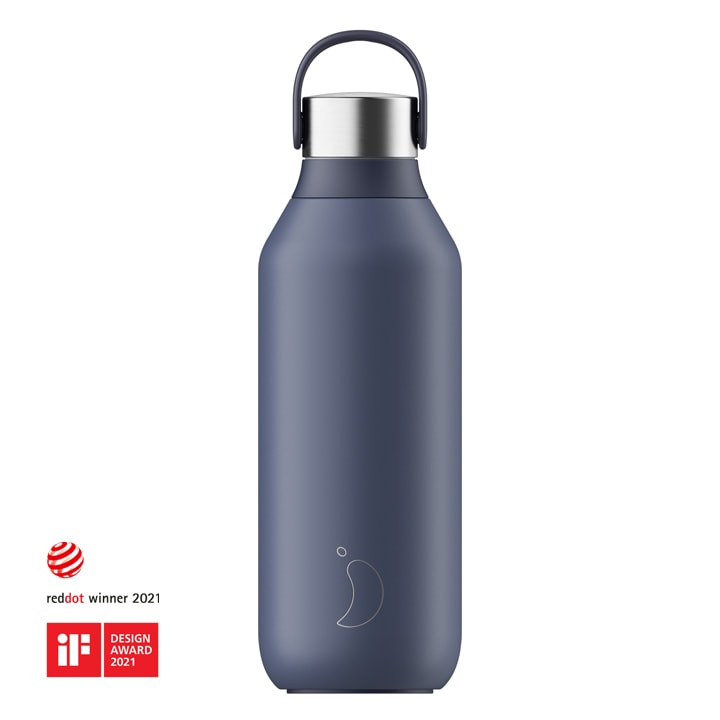 Chilly's Serie 2 - Thermosfles - 500 ml Whale Blue
