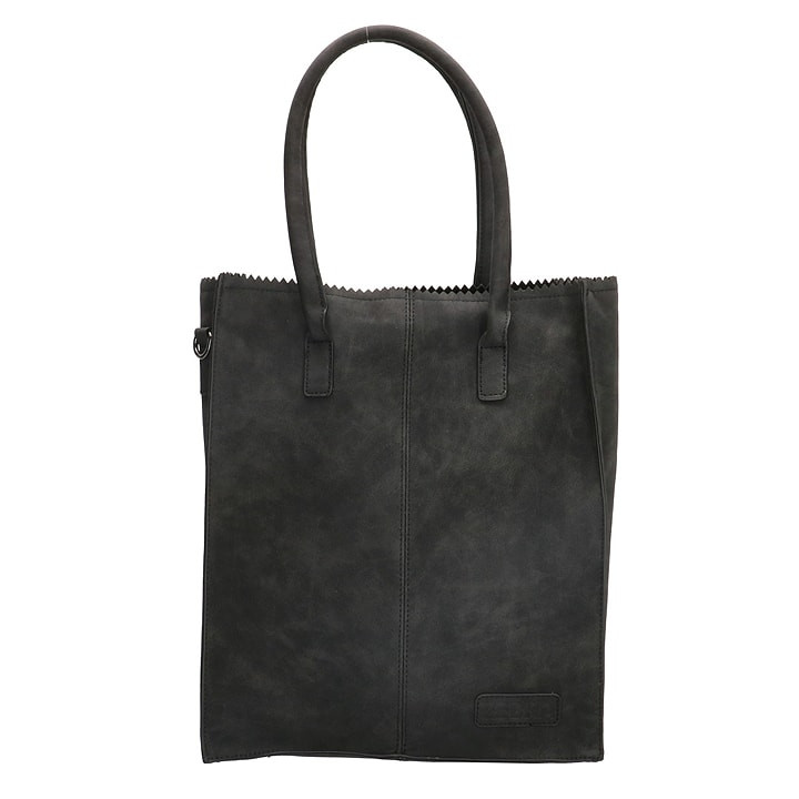 Zebra Trends - Natural Bag Schoudertas met Rits - Zwart