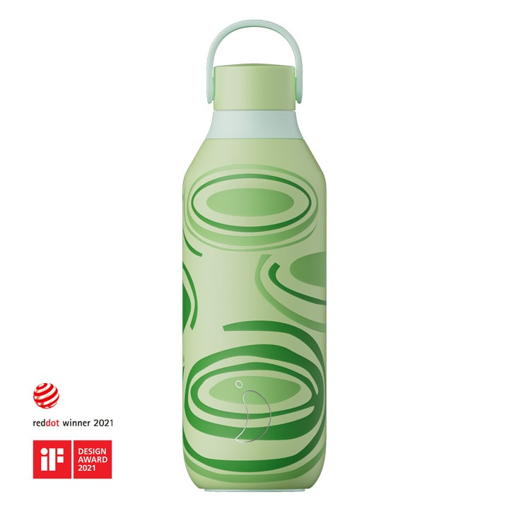 Chilly's Serie 2 - Thermosfles - 500 ml Hockney Green