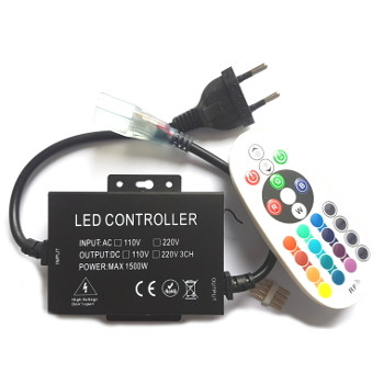 LED Controller - Dimmer voor Led Strip 230 Volt RGB - RF